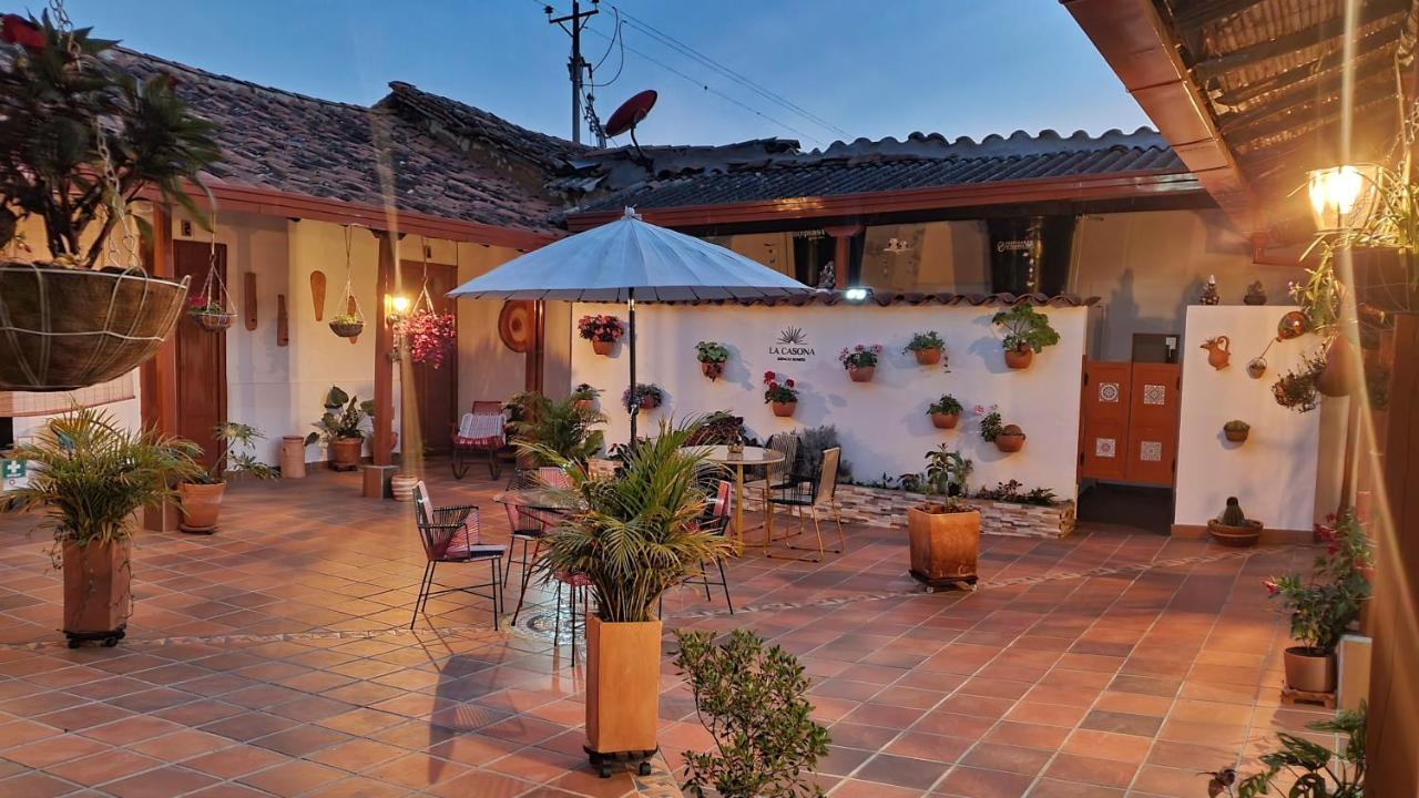 La Casona Espacio Bonito Zapatoca Bagian luar foto