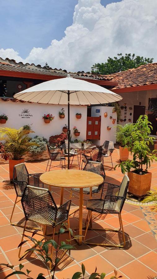 La Casona Espacio Bonito Zapatoca Bagian luar foto