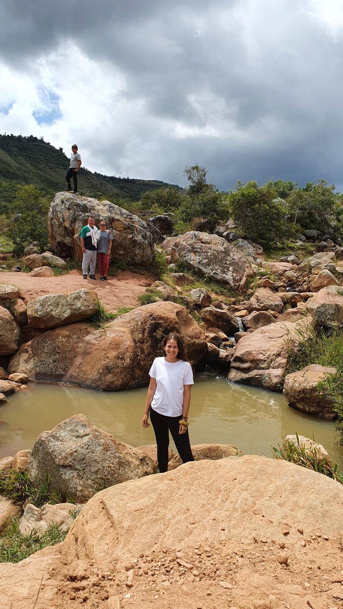 La Casona Espacio Bonito Zapatoca Bagian luar foto