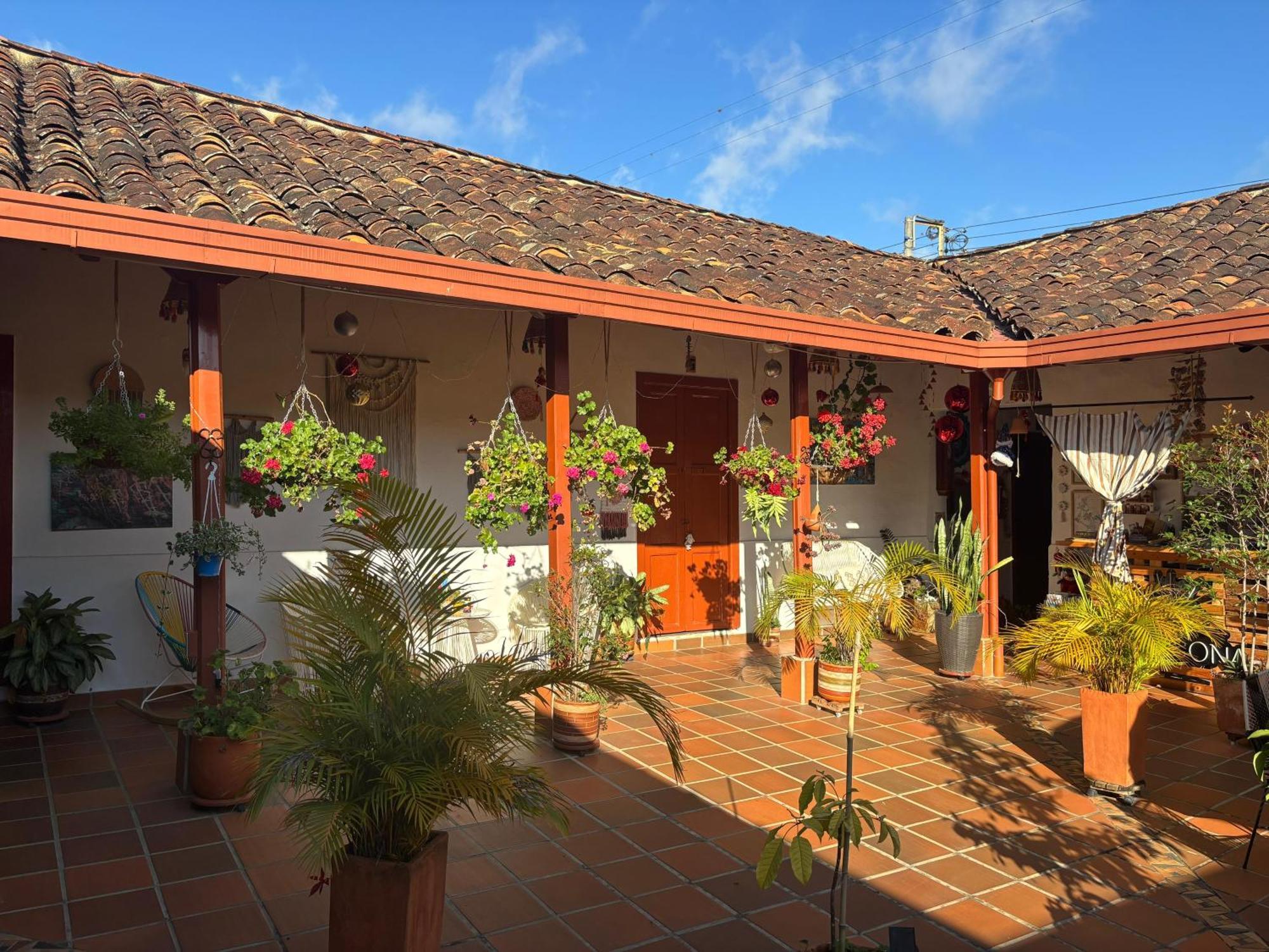 La Casona Espacio Bonito Zapatoca Bagian luar foto