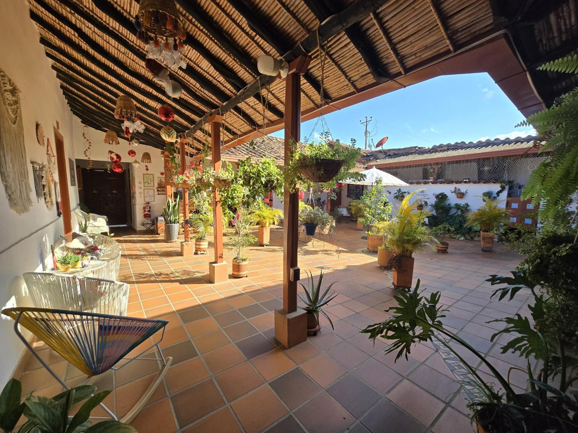 La Casona Espacio Bonito Zapatoca Bagian luar foto