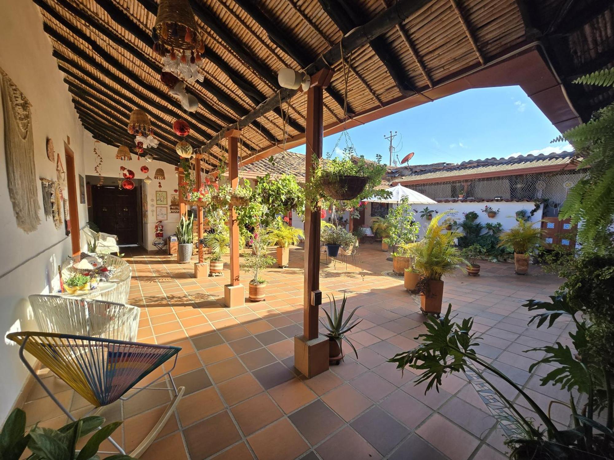 La Casona Espacio Bonito Zapatoca Bagian luar foto
