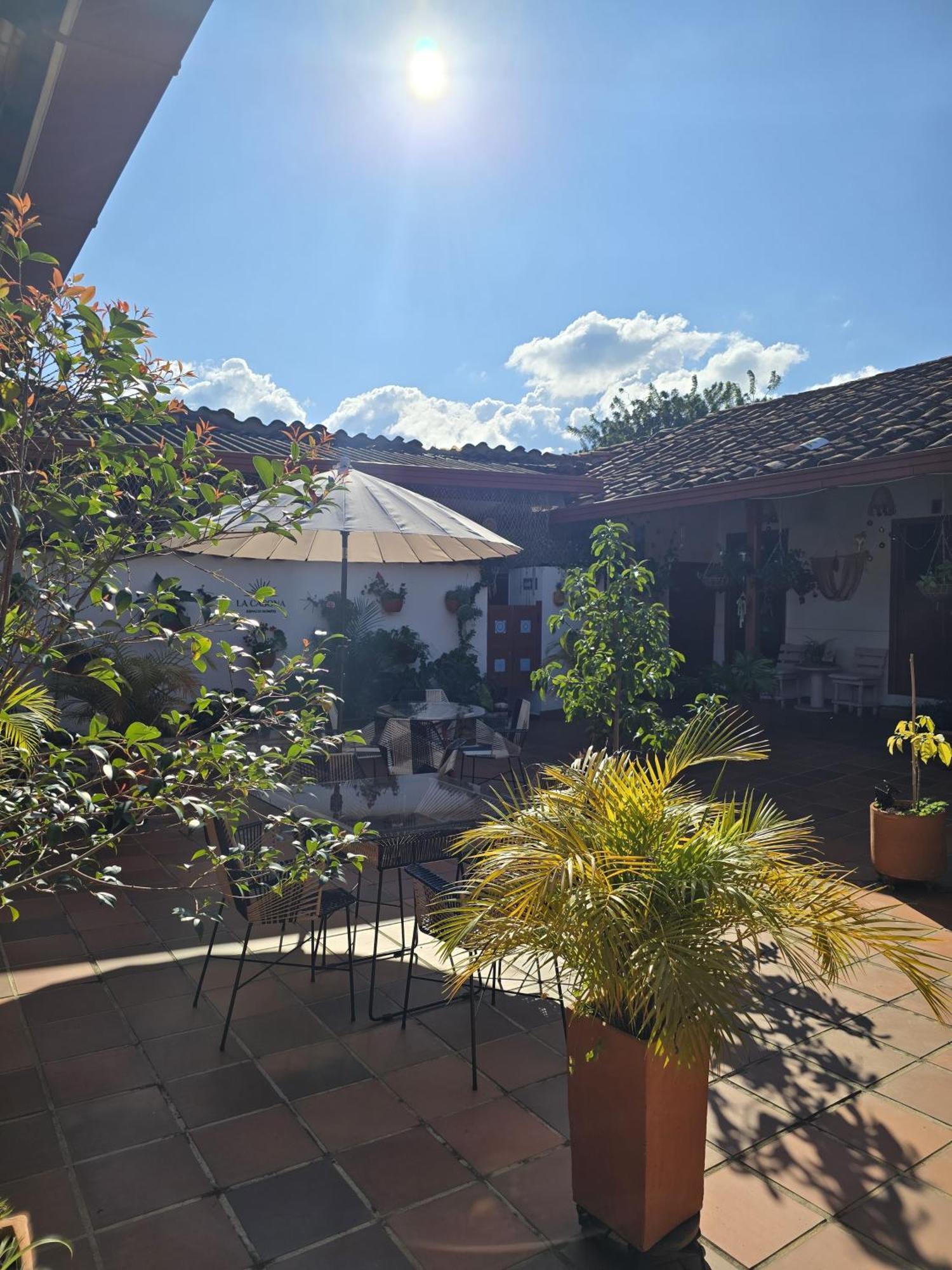 La Casona Espacio Bonito Zapatoca Bagian luar foto