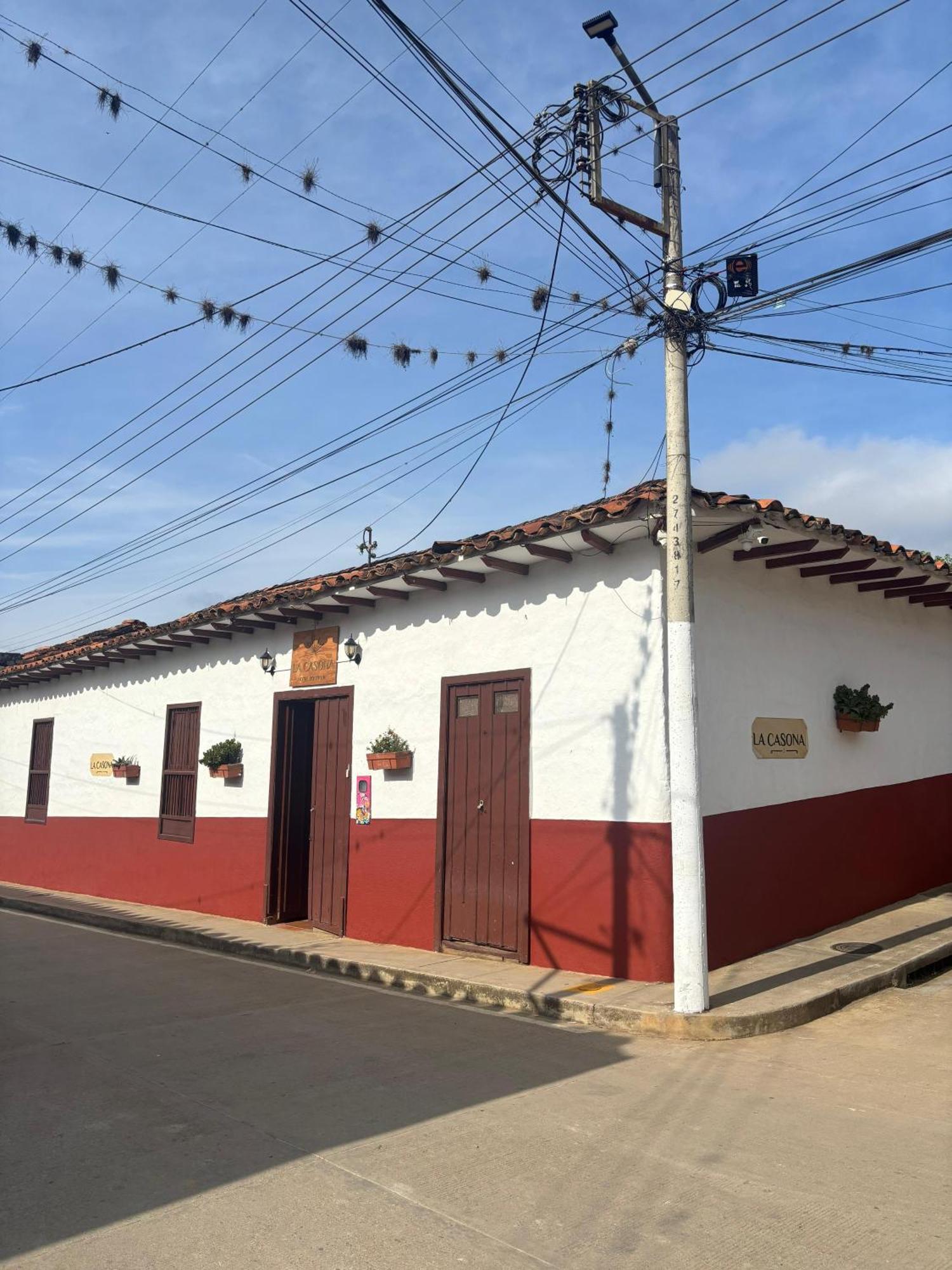 La Casona Espacio Bonito Zapatoca Bagian luar foto