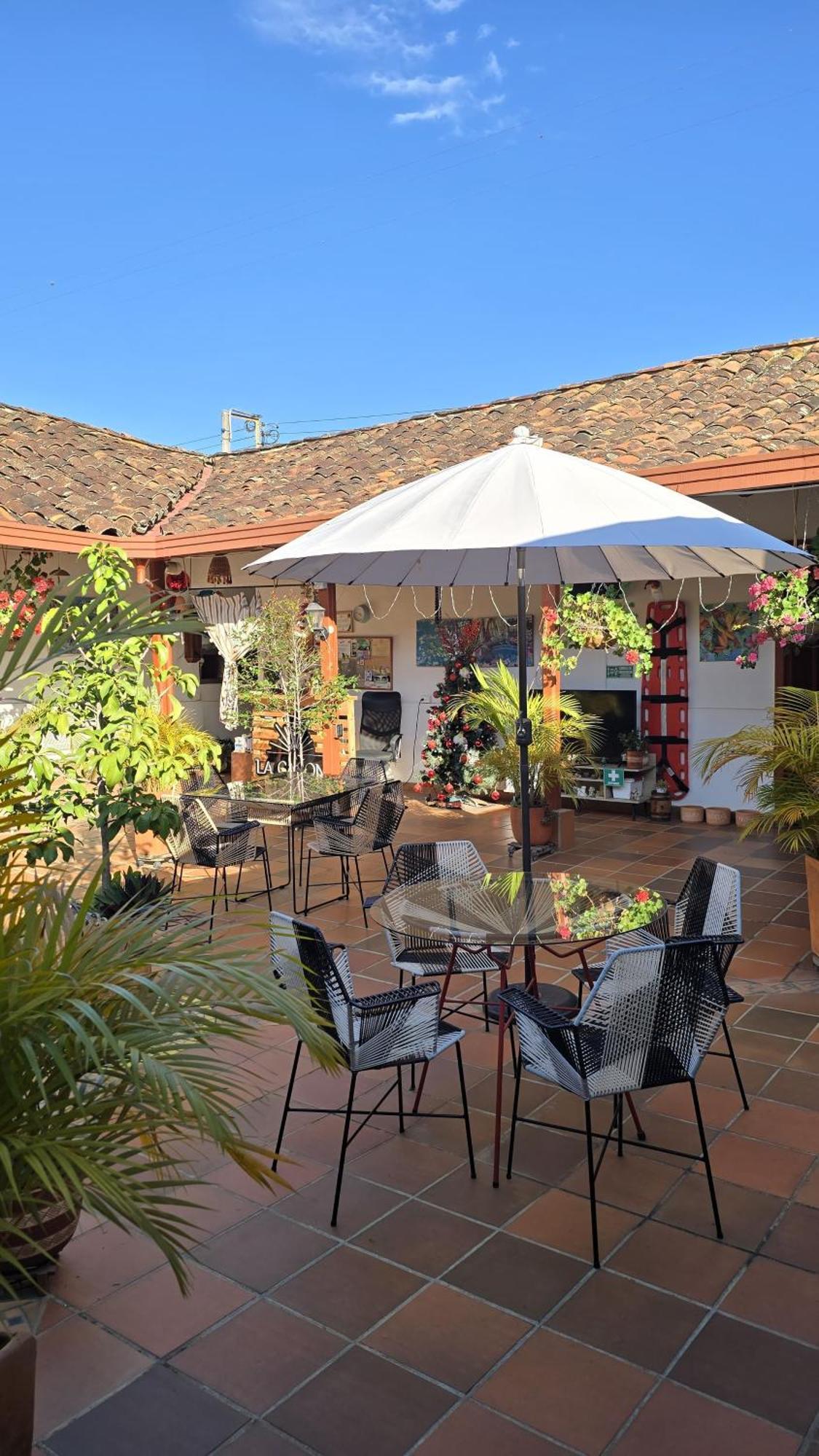 La Casona Espacio Bonito Zapatoca Bagian luar foto