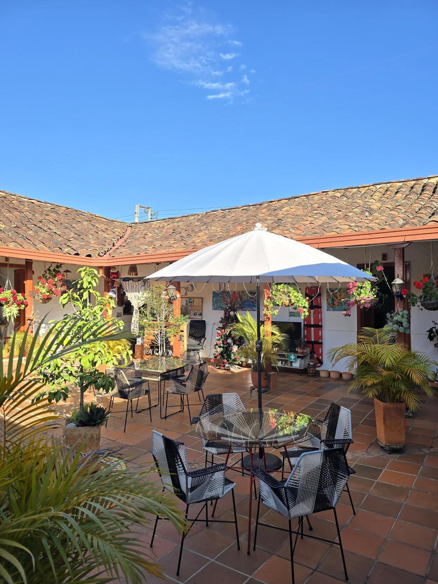 La Casona Espacio Bonito Zapatoca Bagian luar foto